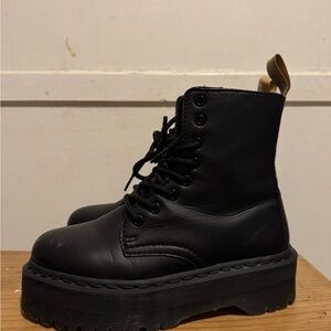 Dr. Martens Black Combat Boots